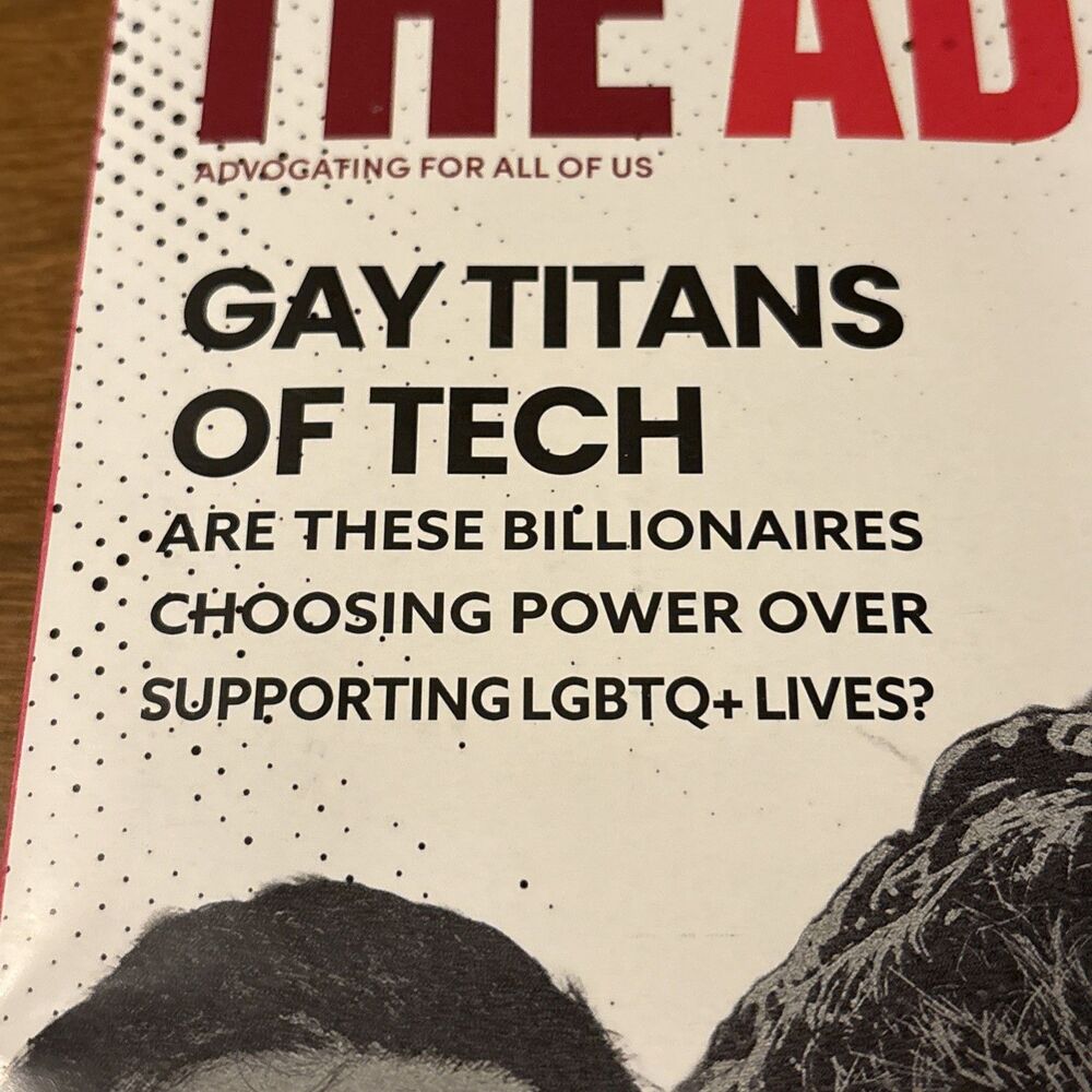 Out / The Advocate Magazine March / April 2026 LGBTQ Dan Levy Taylor Ortega NEW - Picture 7 of 9